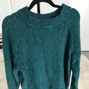 Forest Green Free People Sweater